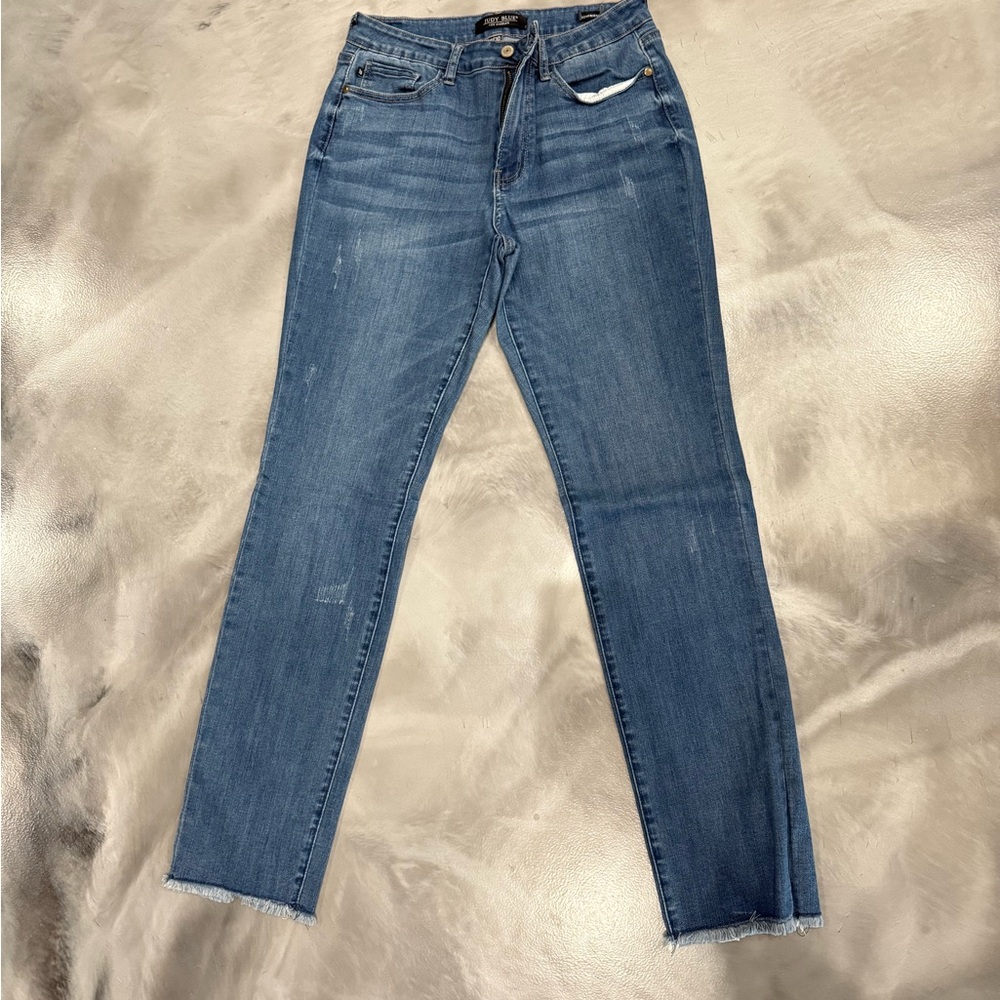 Judy Blue Classic Skinny Jeans in Blue